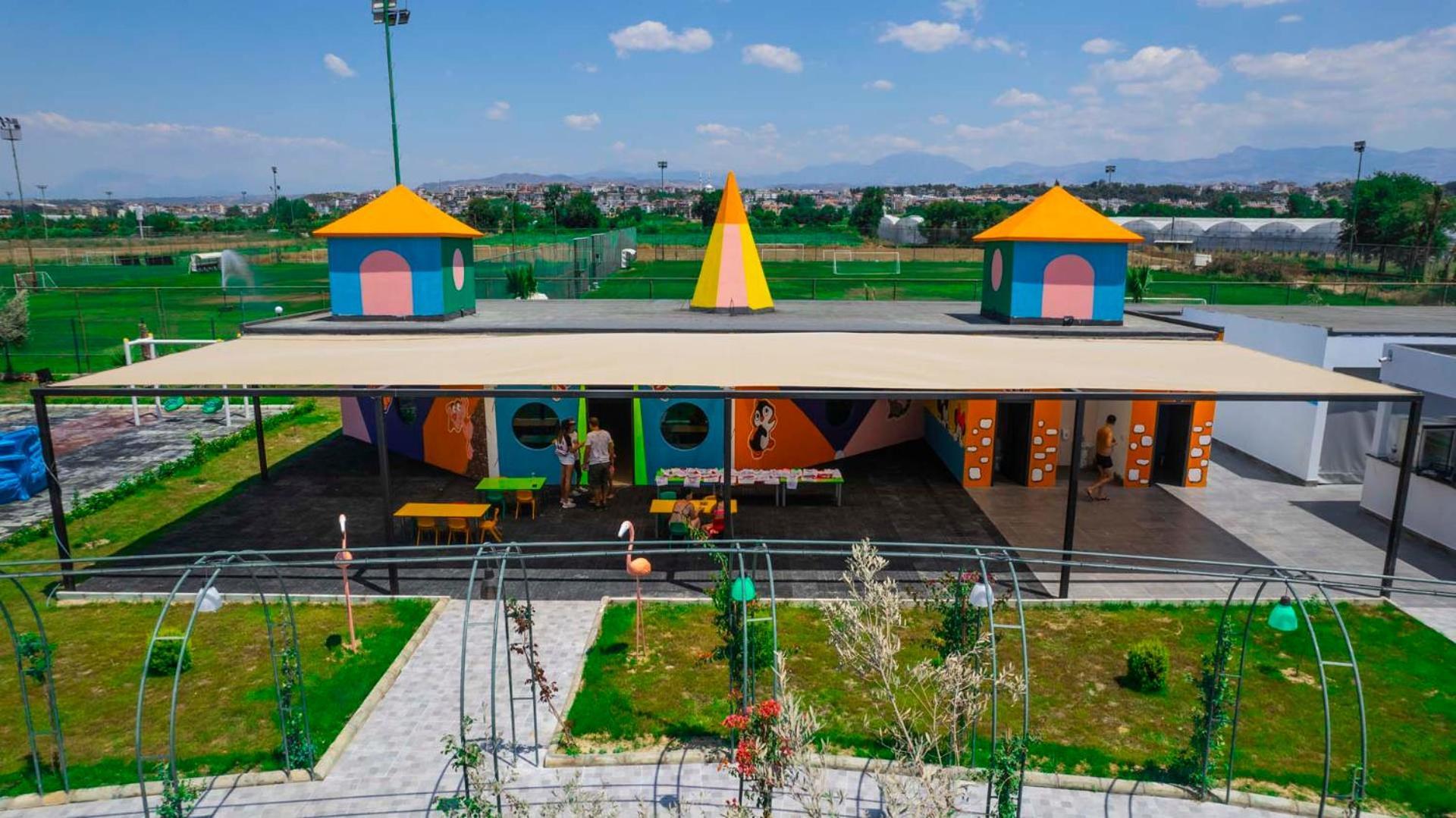 Dream Water World Hotel Side Exterior foto